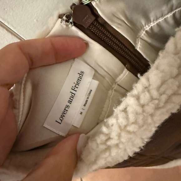 Lovers and Friends Luanne Mini Skirt in Walnut - Picture 6 of 7